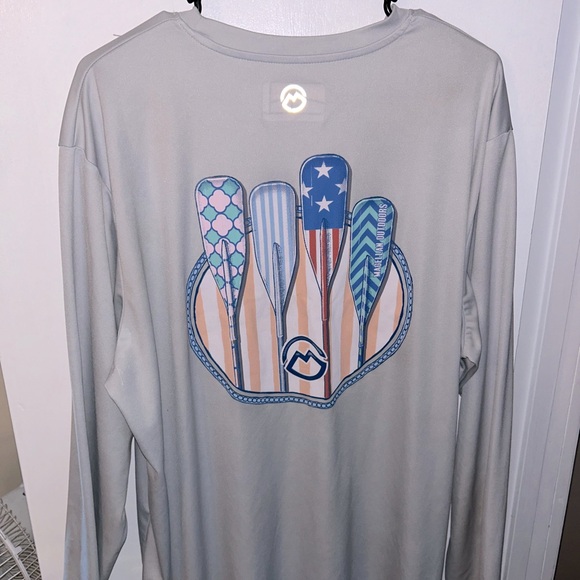 Men’s Magellan Long Sleeve Designer T-Shirt- XL - Picture 1 of 3